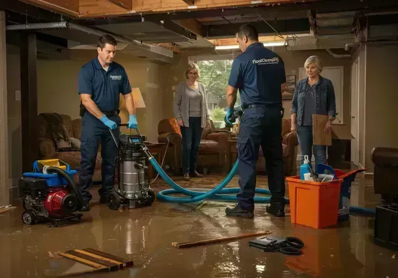 Basement Water Extraction and Removal Techniques process in Columbia City, IN